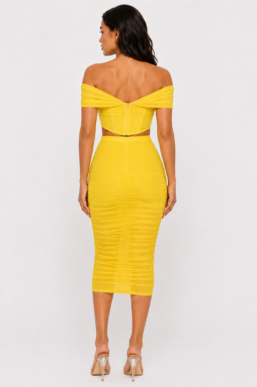Harper Off-Shoulder Skirt Set