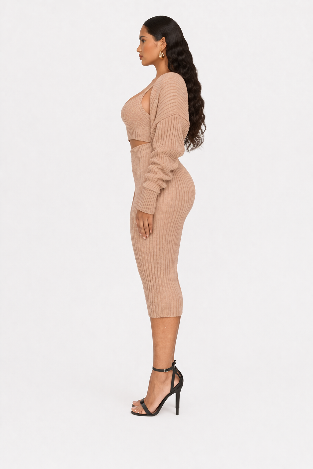 Sienna Bolero Cardigan Skirt Set