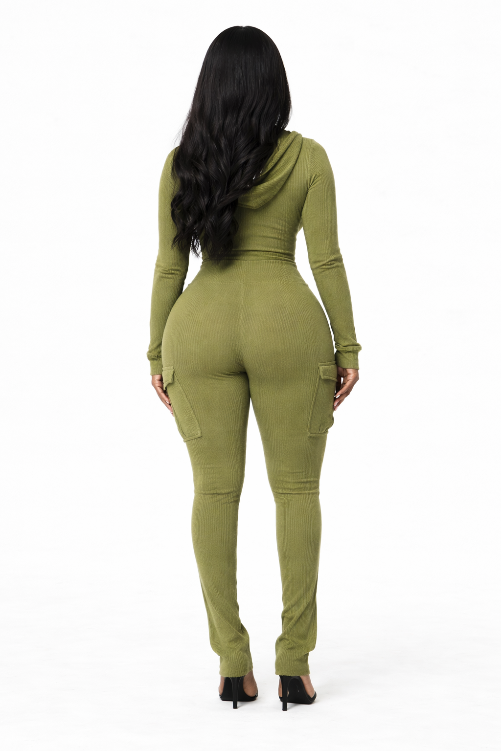 Leila Detachable Hooded Jumpsuit